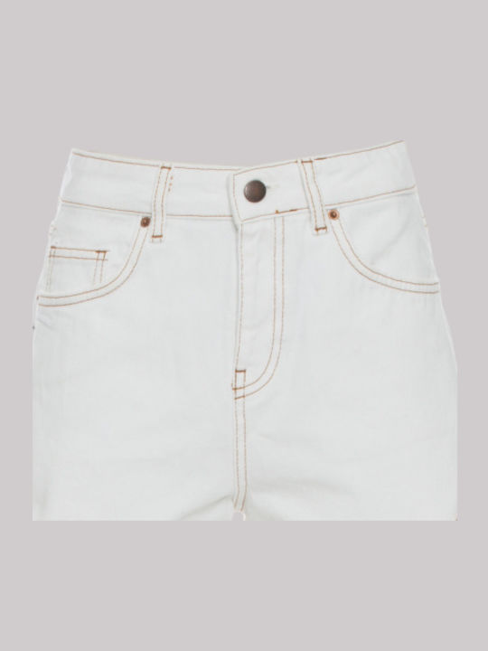 Molly Women's Jean Shorts White