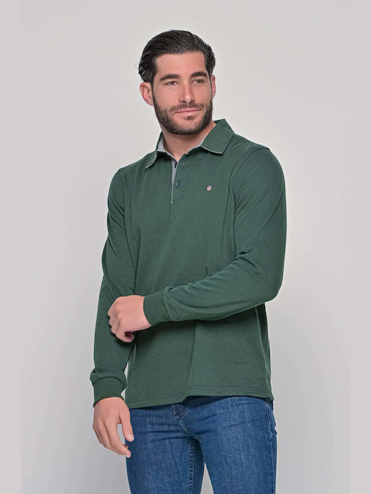 NYT Men's Blouse Polo Green