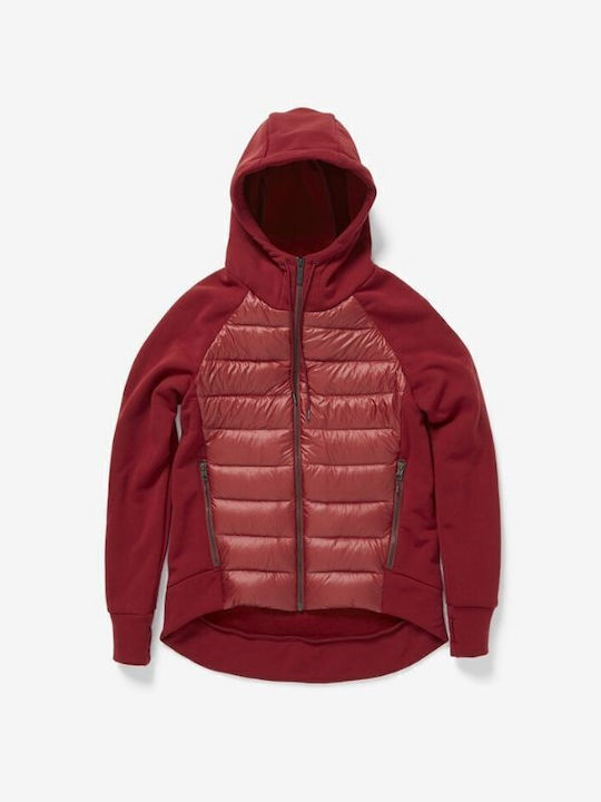 Holden Women's Short Lifestyle Jacket for Winter Burgundy