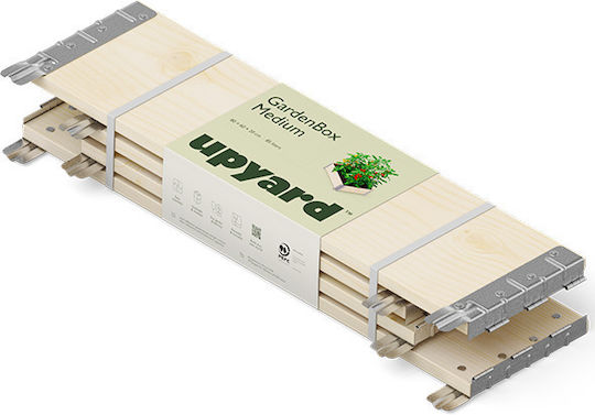Hydrostab Ζαρντινιέρα Πλαστική Wood 120x40εκ.