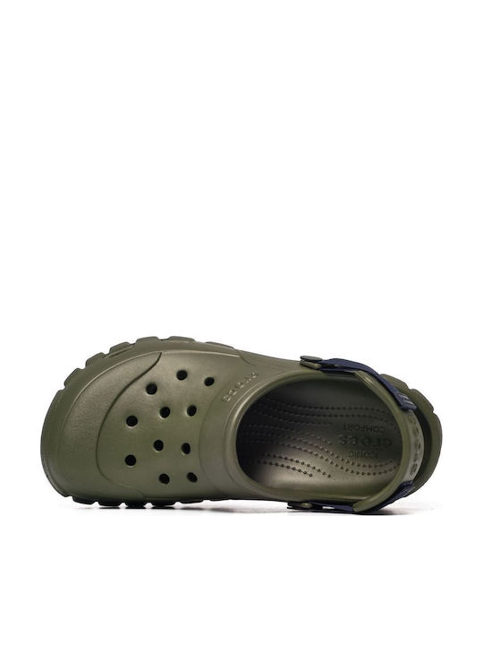 Crocs Clog Ανδρικά Σαμπό Πράσινα