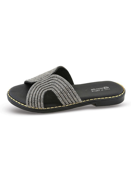 Blondie Women's Flat Sandals in Black Color