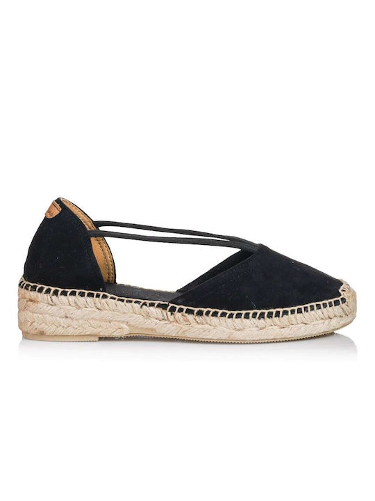 Toni Pons Women's Platform Espadrilles Black