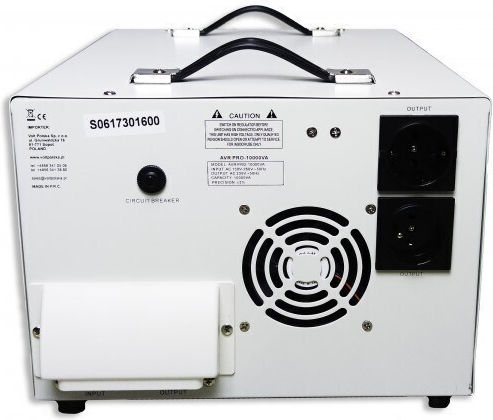 Three-phase Voltage Stabilizer Volt Polska Avr Pro 10000va