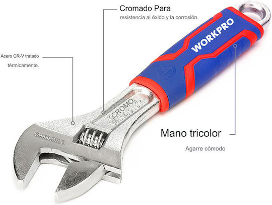 WorkPro Cheie franceză Lungime 250mm
