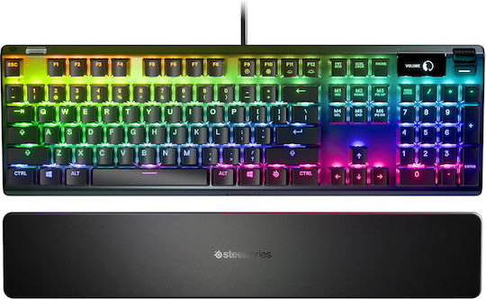 SteelSeries Apex 7 Gaming Mechanical Keyboard with SteelSeries QX2 switches and RGB lighting (International English)
