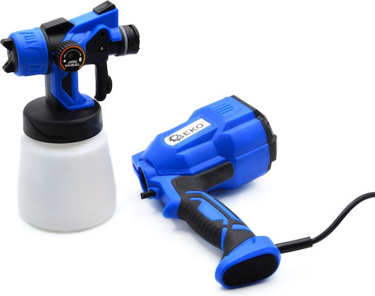 Geko G03131 Pistol de vopsit electric cu recipient de 0.8lt