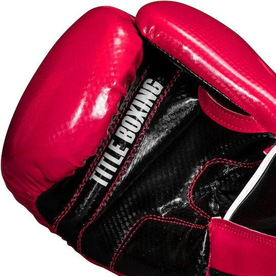 Title Boxing Title Instinct Fitness Γάντια Πυγμαχίας από Συνθετικό Δέρμα για Σάκο Ροζ