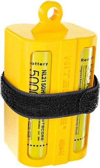 NiteCore Batteriehalterung mit 4 Steckplätze 18650 (119790)
