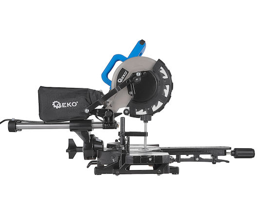 Geko Bench Saw 1700W, Laser Cutting Guide & Cutting Disc Diameter 210mm G80820