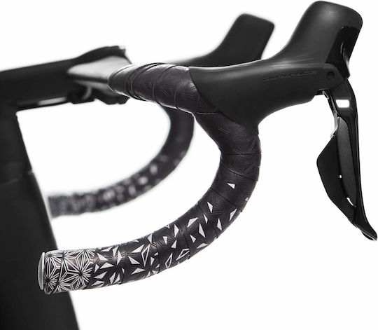 Supacaz Super Sticky Kush Star Fade Fahrradlenkerband Schwarz