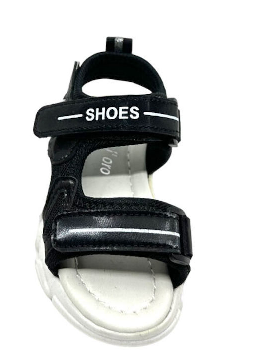 Queen Accessories Sandale Copii Negre