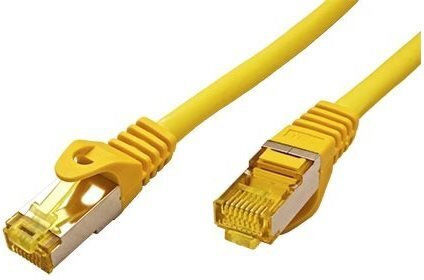 Goobay S/FTP Cat.7 (10Gbps) Καλώδιο Δικτύου Ethernet 0.25m Κίτρινο