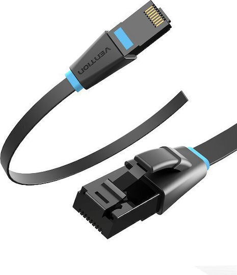 Vention Flat U/UTP Cat.6 Gigabit Network Cable Ethernet 5m Black