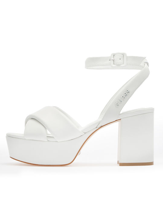 Guess Women's Sandals White