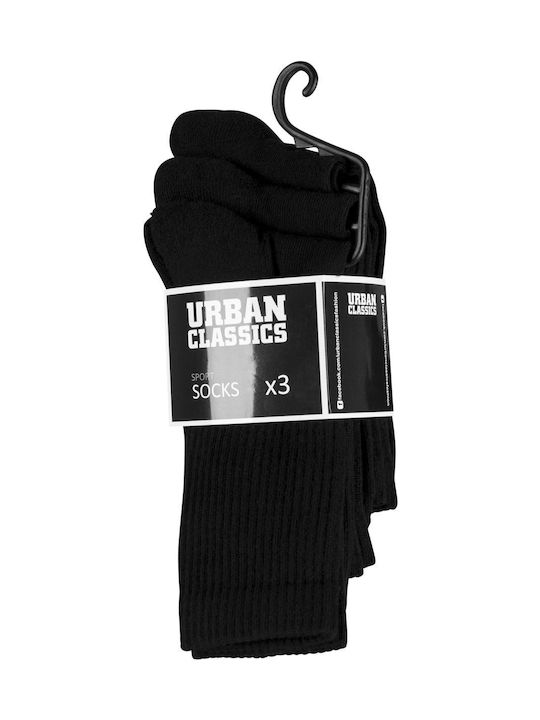 Urban Classics Tb1471 Men's Socks Black 3Pack