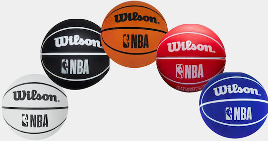 Wilson NBA Dribble High Bounce Mini Ball Kinderspaßball Mehrfarbig