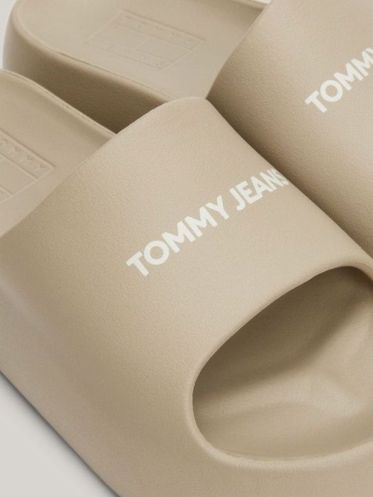 Tommy Hilfiger Slides σε Μπεζ Χρώμα