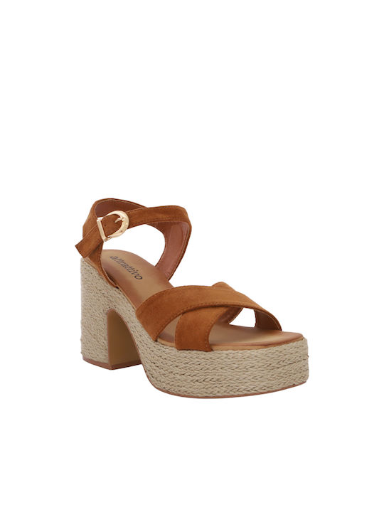 Attrattivo Women's Sandals Brown