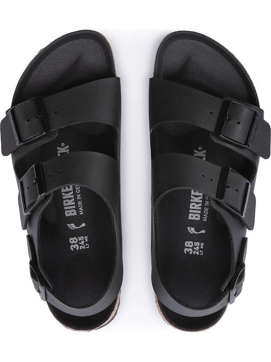 Milano Bf Men's Sandals Black Narrow Fit