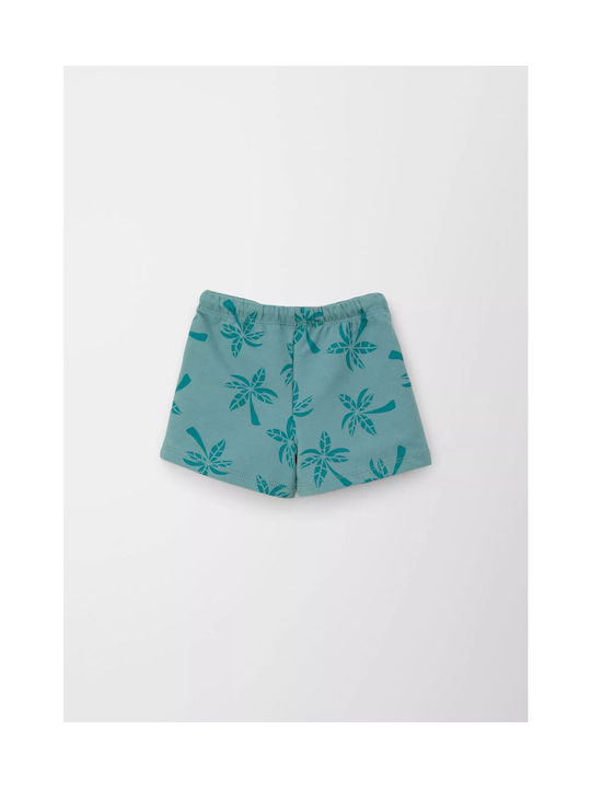 S.Oliver Kinder Shorts/Bermudas Stoff grüne Zelle