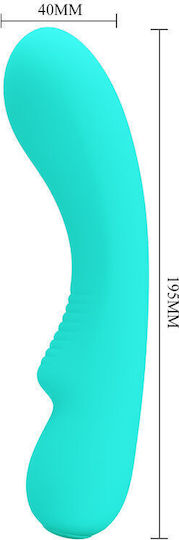 Pretty Love Functions Ρεαλιστικός Δονητής 19cm Τιρκουάζ
