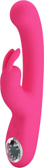 Pretty Love Functions Δονητής Rabbit με Απομακρυσμένο Έλεγχο 22cm Ροζ