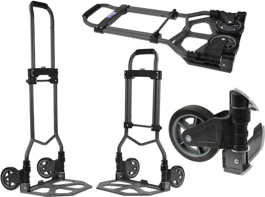 Geko Transport Trolley Foldable for Weight Load up to 80kg