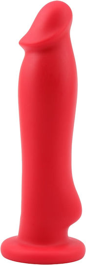 Echter Burst Vibrator 8 Vibrationsmodi Flüssiges Silikon USB Rot