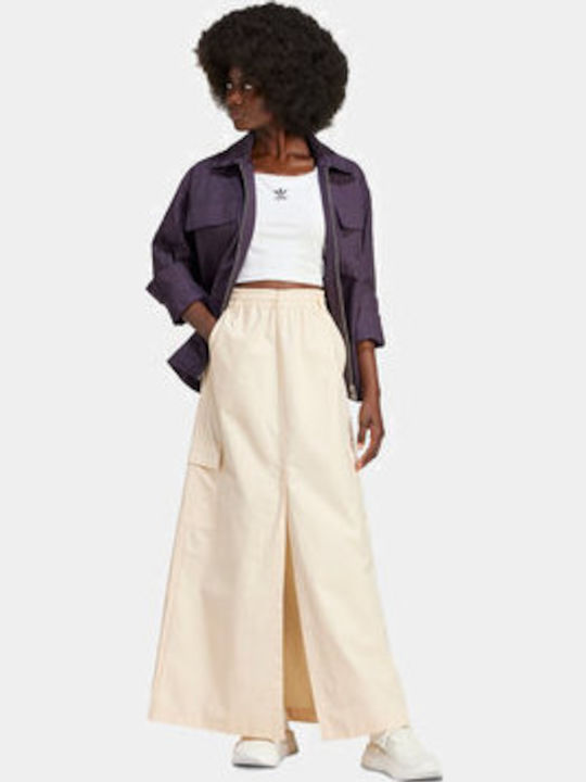 Premium Essentials Maxi Φούστα Μπεζ