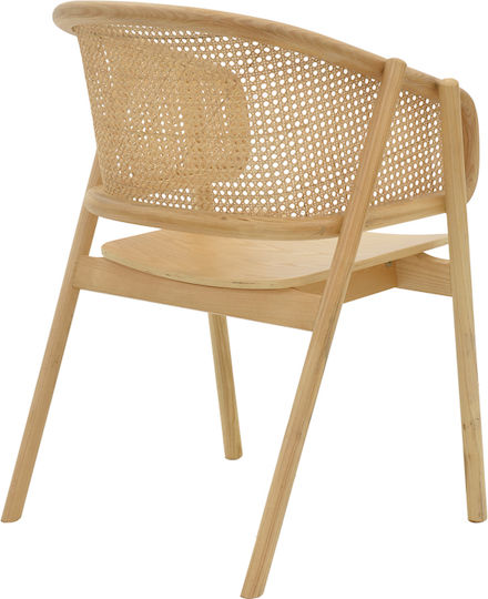 Πολυθρόνα Wenzy Φυσικό 58x58x82εκ. Πολυθρόνα Wenzy Φυσικό 58x58x82εκ.