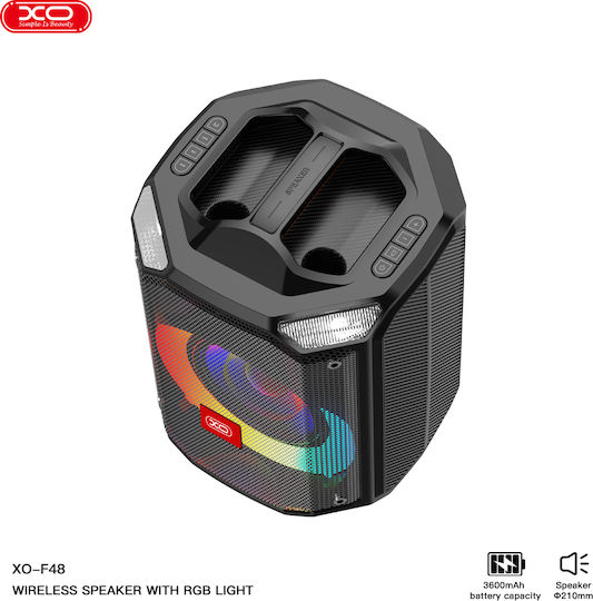 XO Ηχείο F48 16.004.0050 Μαύρο