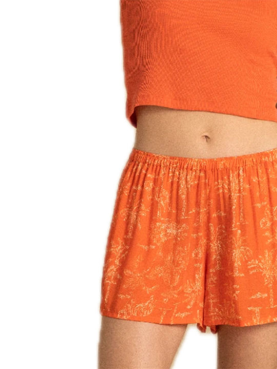 Noidinotte Summer Women's Pyjama Set Coral