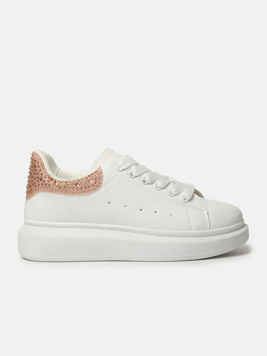 InShoes Sneakers White / Champagne