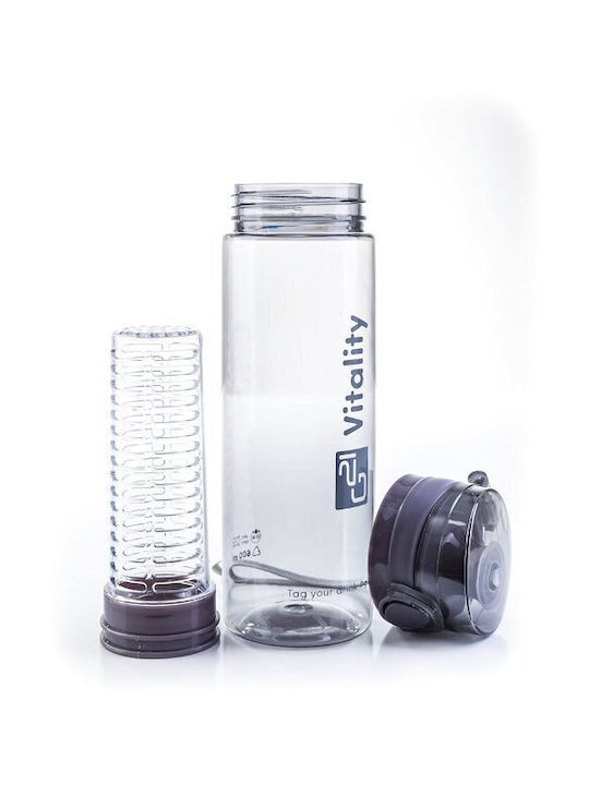 G21 Bottle Παγούρι Ποδηλάτου 600ml Γκρι