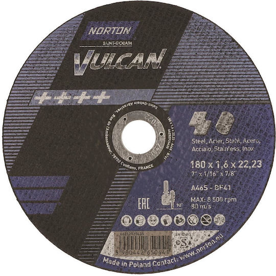 Norton Диск за рязане 22мм 25бр