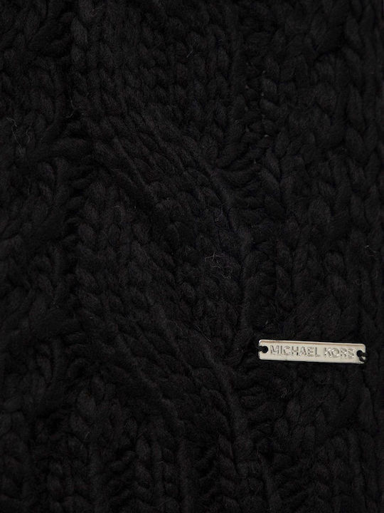 Michael Kors Women's Wool Scarf Black