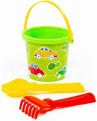 Beach Toys Set 3pcs Polesie Small Bucket 0511