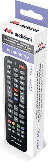 Meliconi Compatible Remote Control 070-0625 for Τηλεοράσεις Hisense 8006023328598