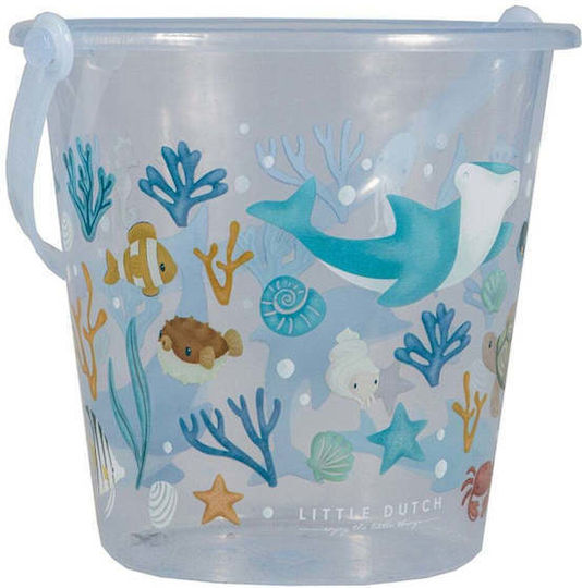 Little Dutch Strand-Eimer Ocean Dreams Blau