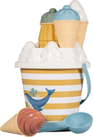 Little Dutch Σετ Κουβαδάκια Παραλίας Ice Cream Ocean Dreams Μπλε