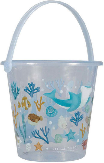 Little Dutch Strand-Eimer Ocean Dreams Blau