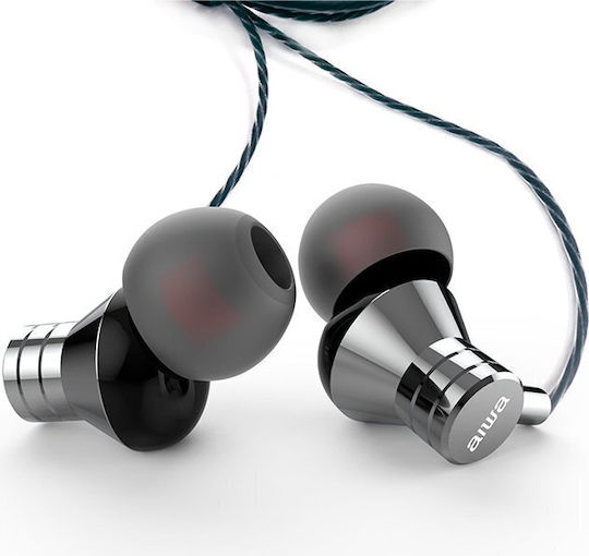 Aiwa Estm-50usb In-ear Handsfree Ακουστικά με Βύσμα USB-C Ασημί