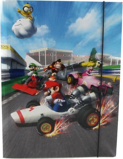 Super Mario Mariocart Eraser Folder