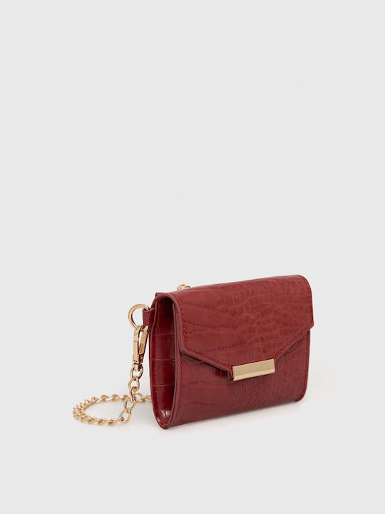 Benetton Damen Tasche Hand Rot