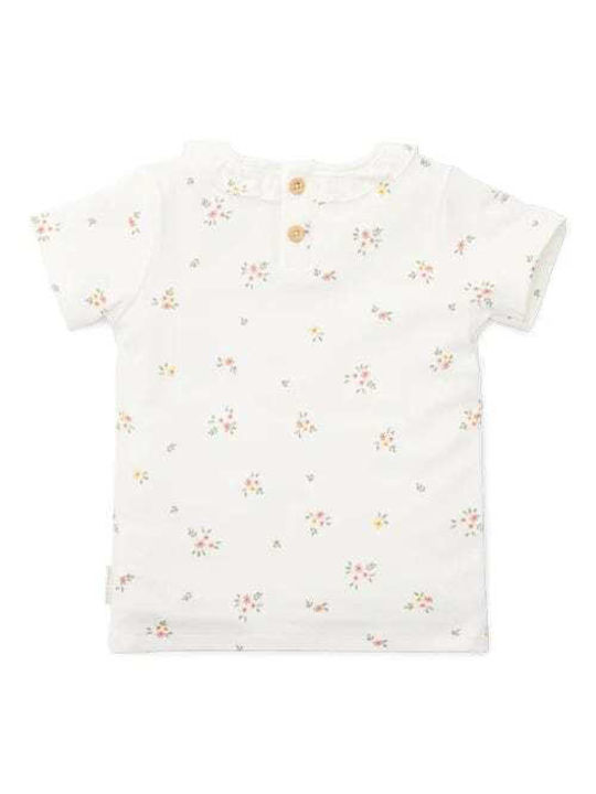 Little Dutch Kids Blouse Short Sleeve White