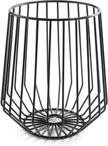 Lacor Fruit Bowl Metallic Black 23.4x25.4cm