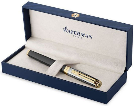 Waterman Exception Se 24 Dlx Blk Gt Fpen M