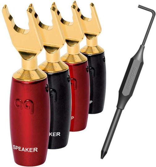 Audioquest Suregrip Stecker 4Stück Mehrfarbig (18564)
