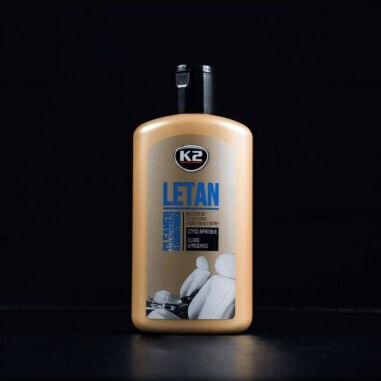 K2 Letan Flüssigkeit Für Reinigung Glänzen Und Schutz Für Lederteile Im Auto 250ml
